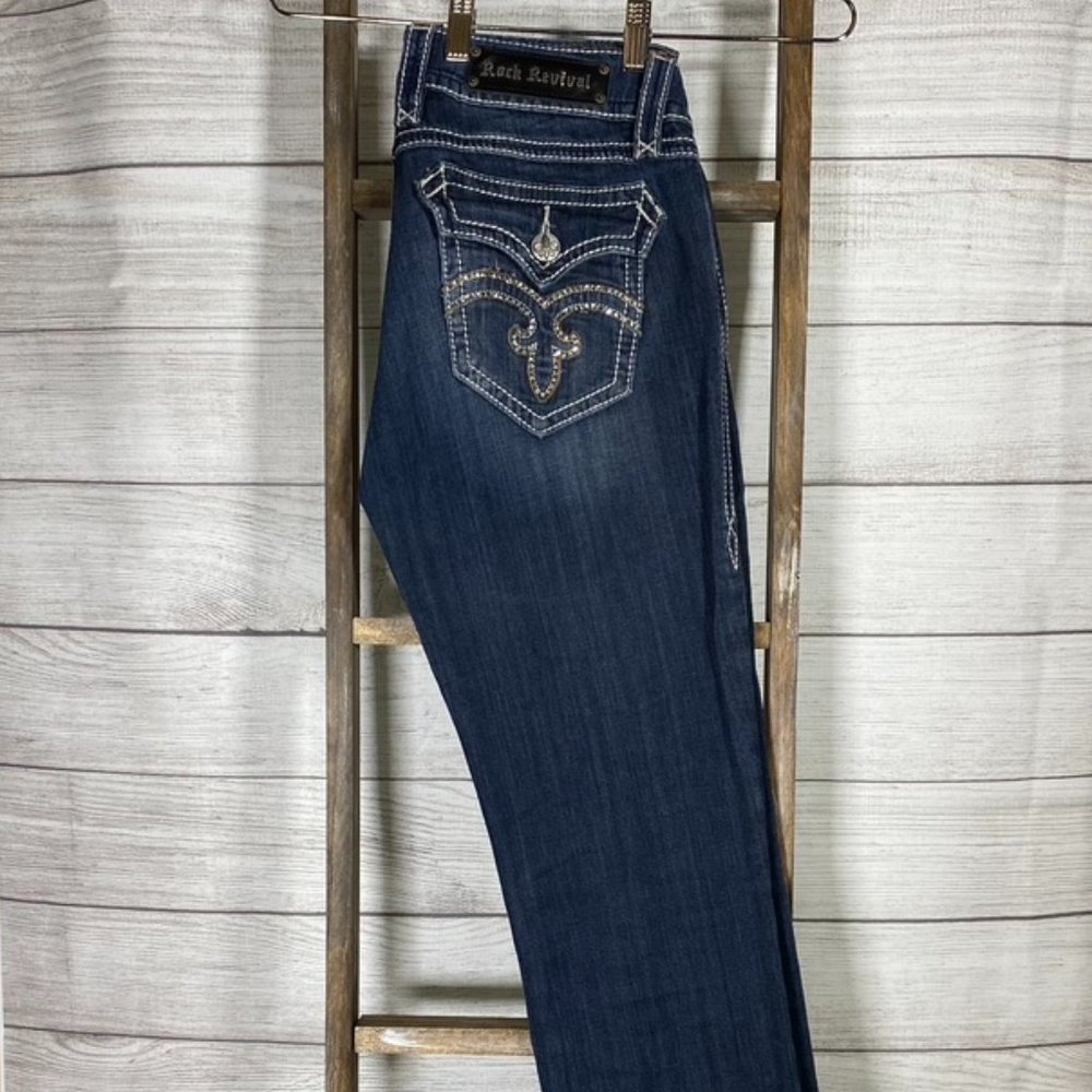 NWOT Rock Revival- Size 30 DEBBIE STRAIGHT - Picture 4 of 9